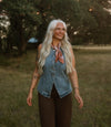 The Laurel Denim Vest