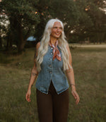 The Laurel Denim Vest