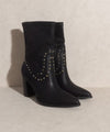 The Steeley Studded Boot *2 Colors