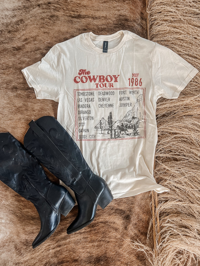 The Cowboy Tour Tee