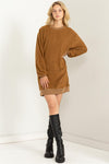 Girlfriend Sweatshirt Mini Dress