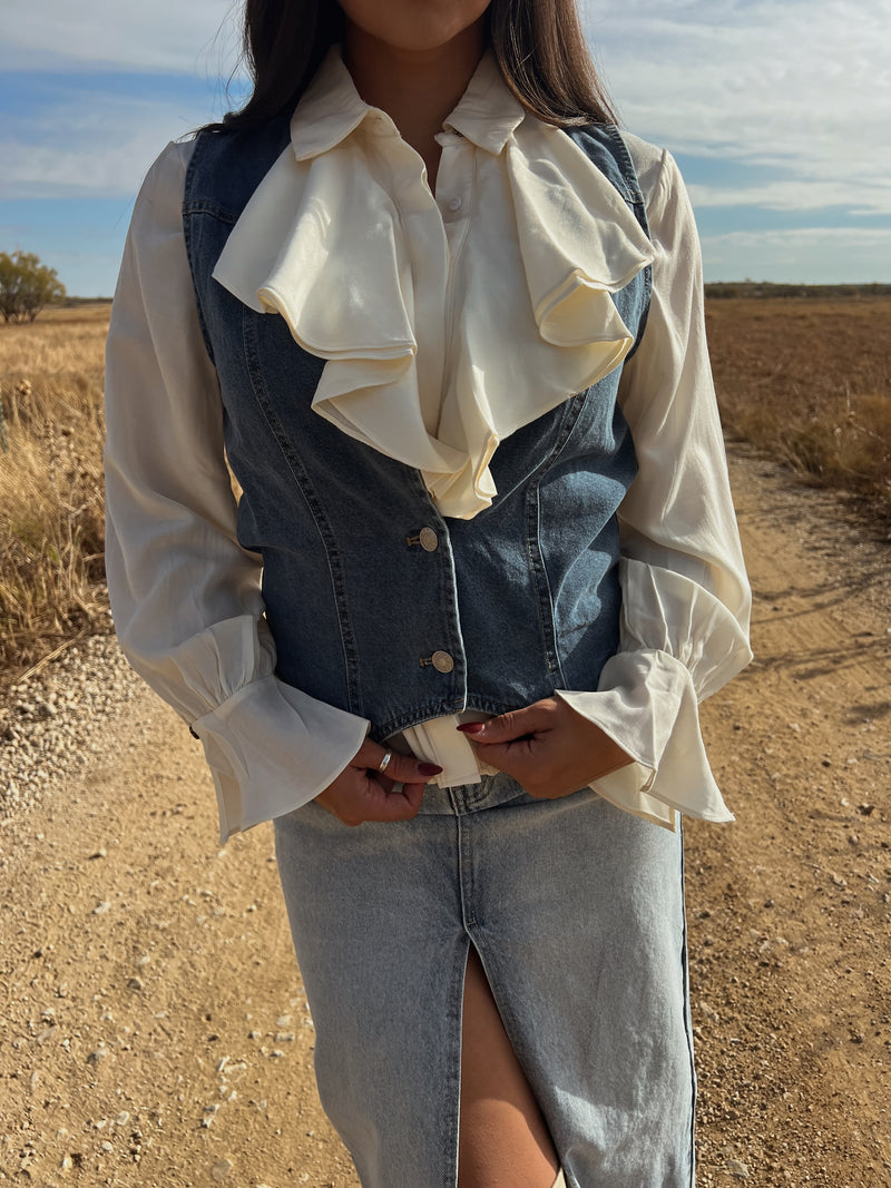 The Dandy Denim Vest