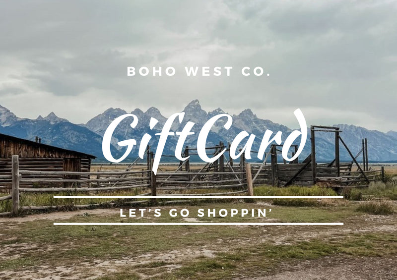 Boho West Gift Card