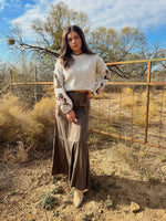 The Military Maxi Skirt