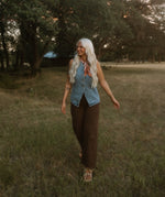 The Laurel Denim Vest