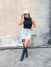 The Valley Denim Skirt