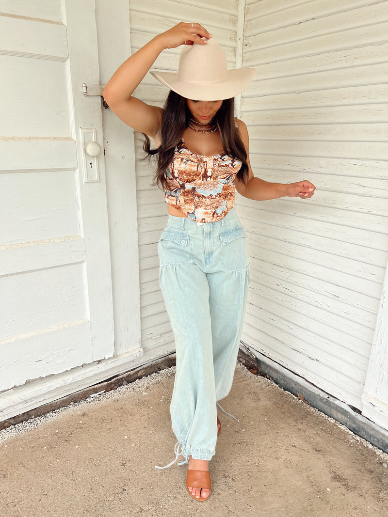 Wild Horses Top