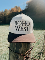 Boho West Canvas Trucker - Brown