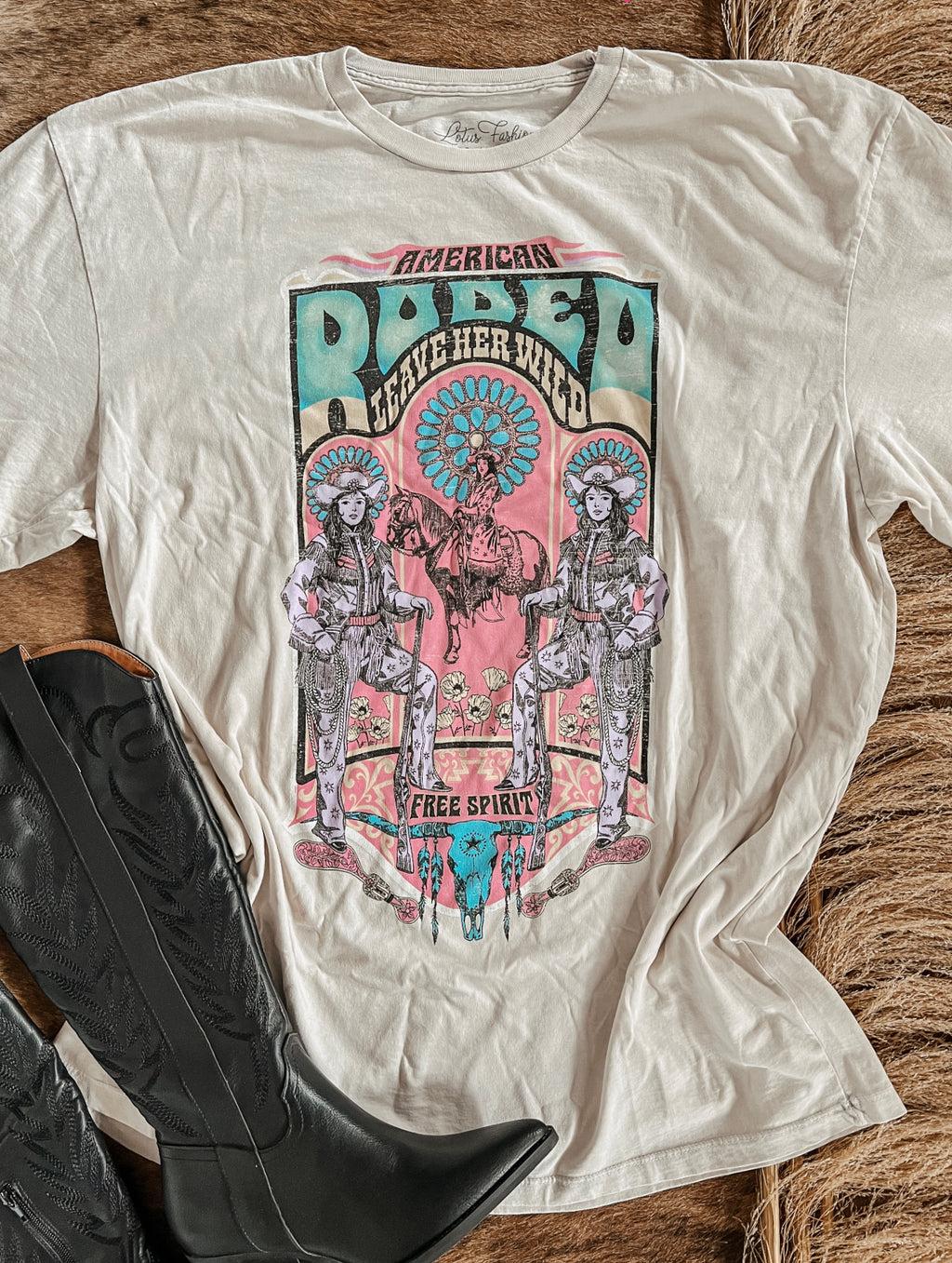 American Rodeo Mineral Washed Tee